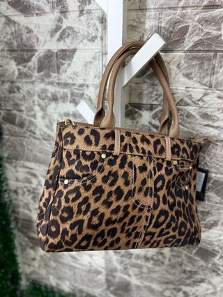 Bolso estampado leopardo