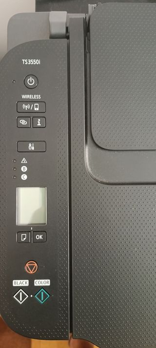 Impresora Canon PIXMA TS3550i Multifunción Negra