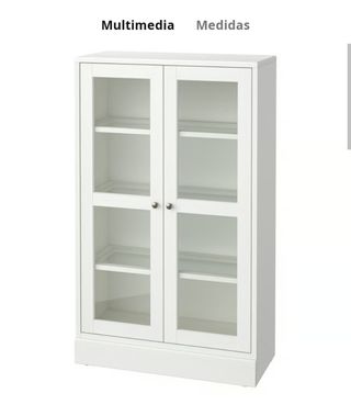Vitrina HAVSTA IKEA Blanca