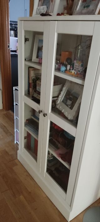 Vitrina HAVSTA IKEA Blanca