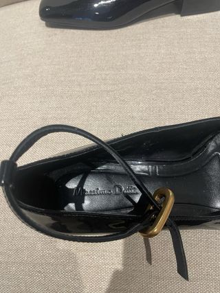 Zapatos Massimo Dutti Negros Charol