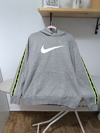 Sudadera Nike Talla M Gris