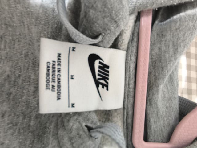 Sudadera Nike Talla M Gris