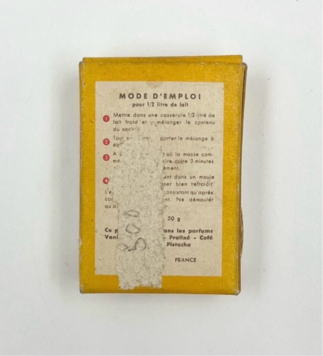 Ancel Entremets Sucré - Packaging Vintage