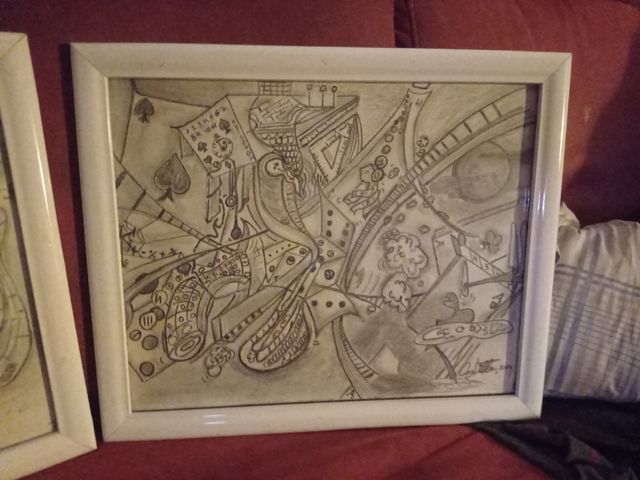 Dibujos del artista Empordanès Castillo