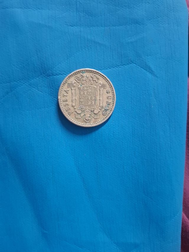 Moneda 1 peseta Caudillo 1966