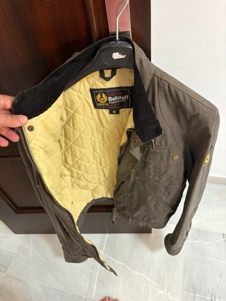 Cazadora Belstaff Verde/ marrón Talla M