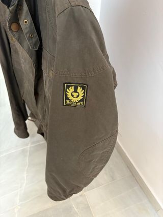 Cazadora Belstaff Verde/ marrón Talla M