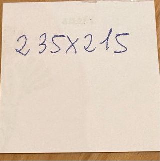 Manta de cama grande y pelo corto, 235x215cm.