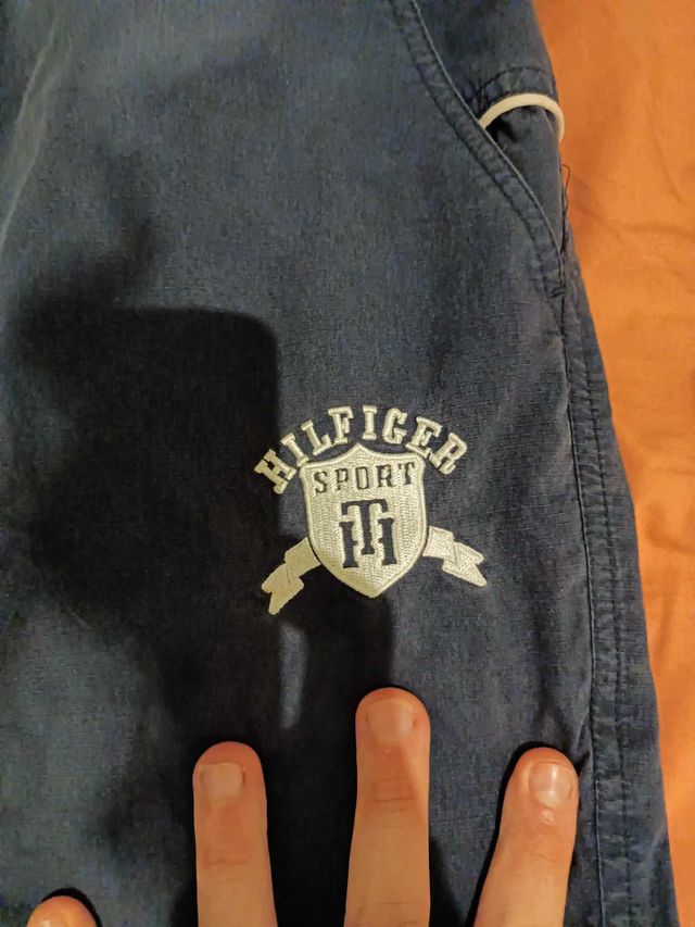 Pantalón Deportivo Mujer Tommy Hilfiger Azul