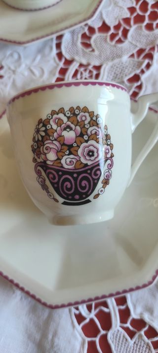 6 Tazzine Caffè Limoges 1925