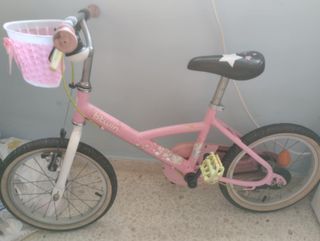 Bicicleta infantil rosa