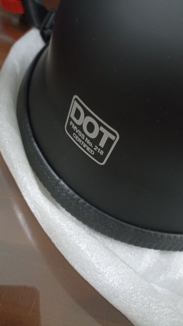 Casco moto militar XL