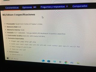 Tablet BQ Edison 3   10  pulgadas