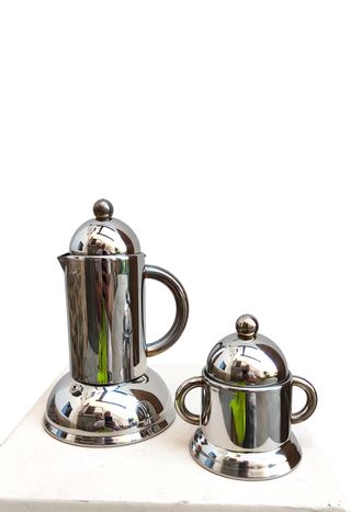 Prandelli Inoxpran Caffettiera Moka Zuccheriera