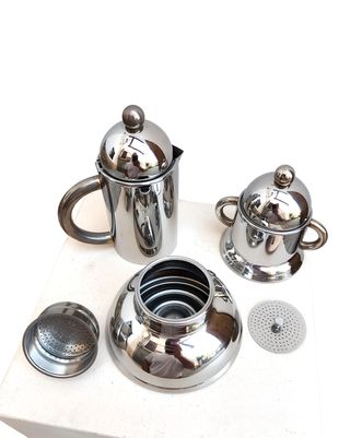 Prandelli Inoxpran Caffettiera Moka Zuccheriera 