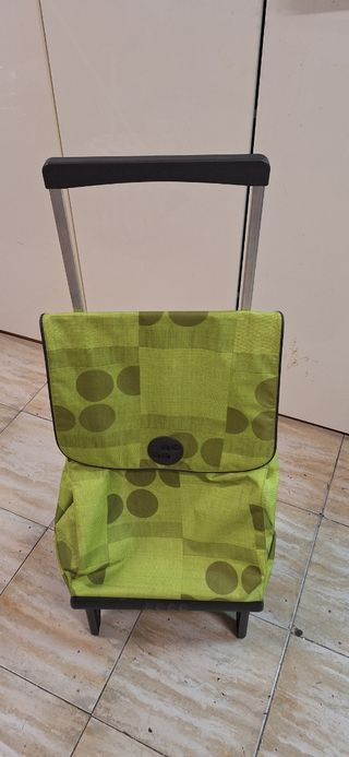 Carro de compra Rolser verde