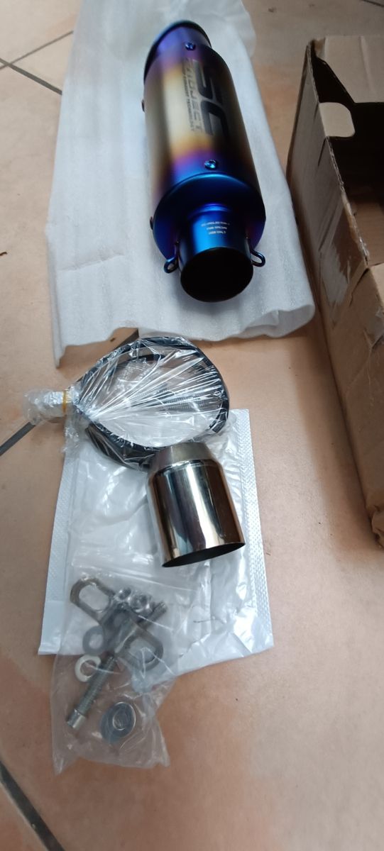 Tubo de escape SC Project moto