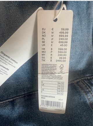 Talla XL (W34). Vaquero elástico de mujer ESPRIT