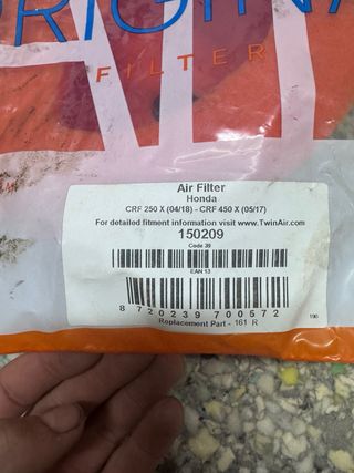 Filtro de Aire Twin Air Original