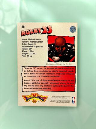 Carta NBA Michael Jordan Fanimation Upper Deck 93