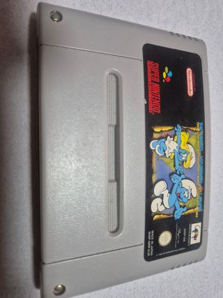 Los Pitufos SNES