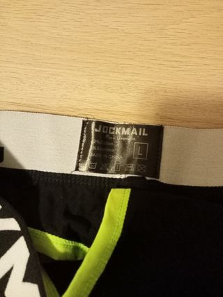 Calzoncillos JOCKMAIL Negro y Verde