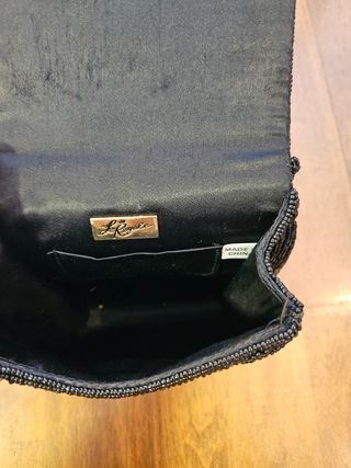 Bolso de fiesta Le Regale negro