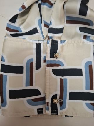 Blusa Zara Mujer Multicolor