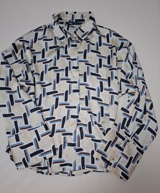 Blusa Zara Mujer Multicolor