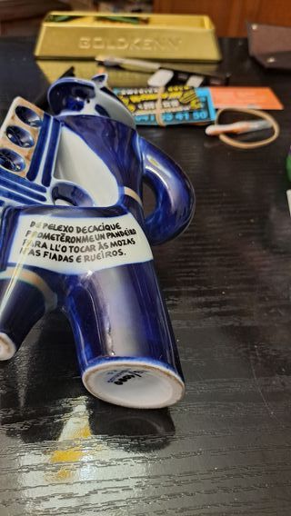 Figura Sargadelos Músico Pandeiro
