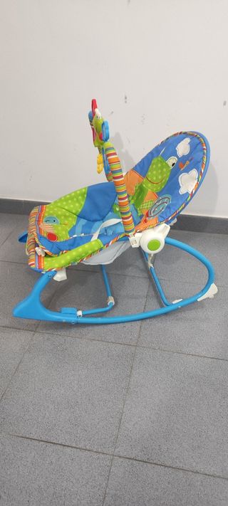 Hamaca para bebé con diseño de animales