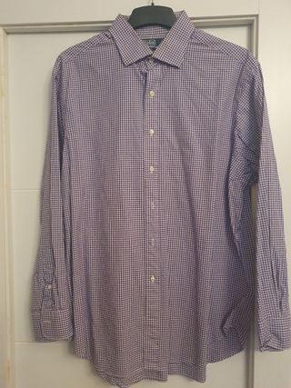 Camisa Ralph Lauren a cuadros morada