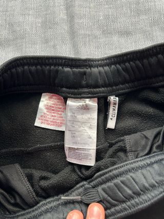 Pantalón chándal Adidas 13-14 años negro