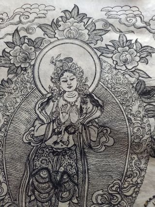 Tara Diosa budista Tibetana -