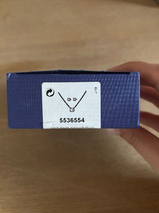 Set Collana e Orecchini Swarovski Argento