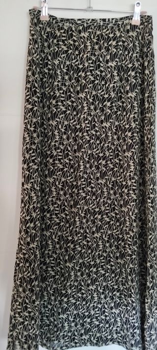 Falda larga estampada verano T42