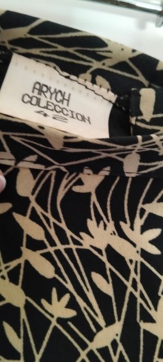 Falda larga estampada verano T42