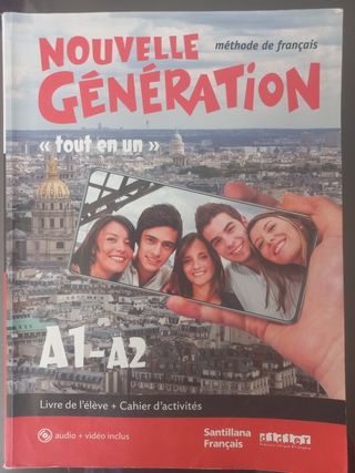 NOUVELLE GENERATION A1/A2 LIVRE/EXERCICES+CD+DVD