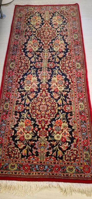 Tappeto Persa Ghom Seta e Lana