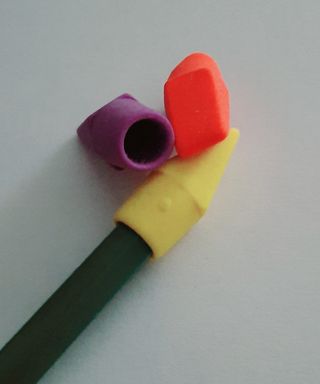 Matita BIC Evolution HB/2 con 3 gomme