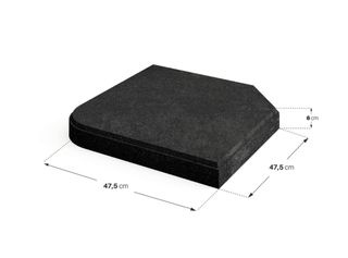 Baldosas para sombrilla de piedra