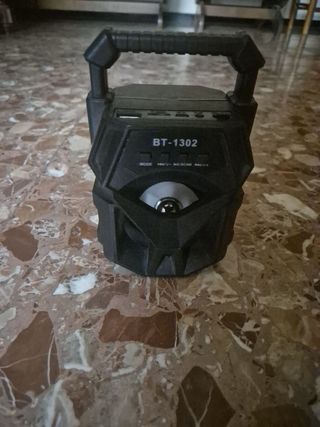 Altavoz Bluetooth BT-1302 Negro