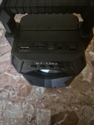 Altavoz Bluetooth BT-1302 Negro