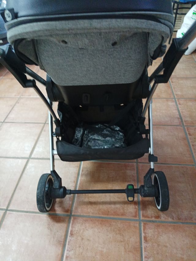 Silla de paseo MonteCarlo gris