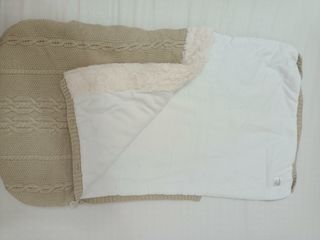 Saco para capota de bebé tejido