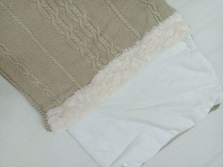 Saco para capota de bebé tejido