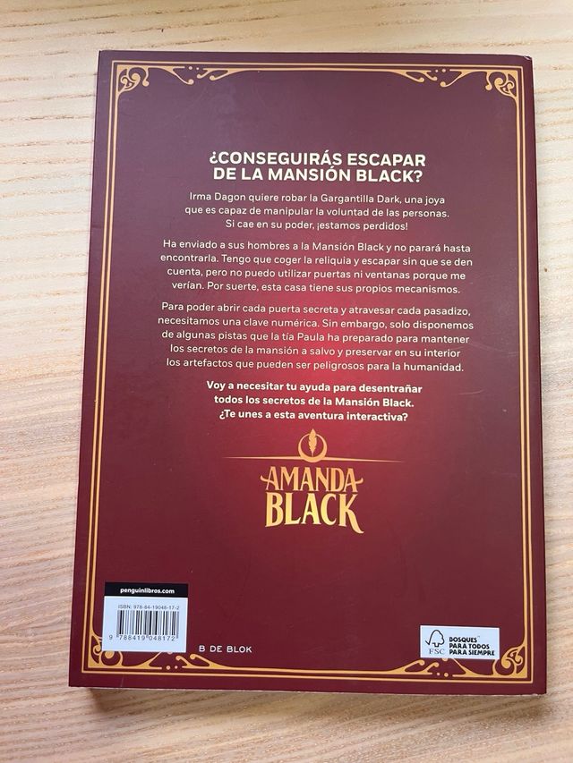 Escape Book: El secreto de la mansión Black / E...