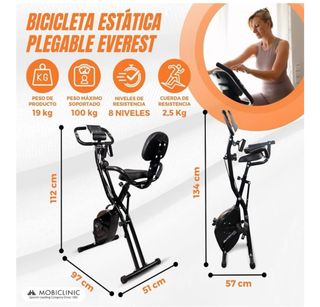 Bicicleta Estática Plegable Everest