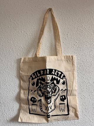 Bolsa de tela Bilbao Arte con diseño